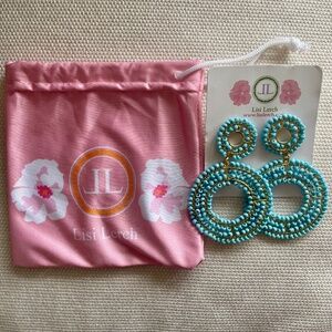 Lisi Lerch Cheyanne Beaded Earrings Turquoise